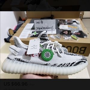 Yeezys these are not 100% authentic but exact same